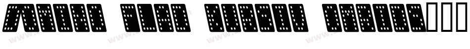 Domino flad kursiv omrids字体转换